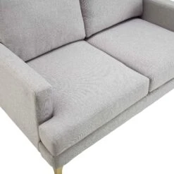 Haven Grey Fabric 2-Seater Sofa 27 Haven Grey Fabric 2-Seater Sofa -FINZ Furniture Shop LVSF 169 LGREYFAB 2ST detail2