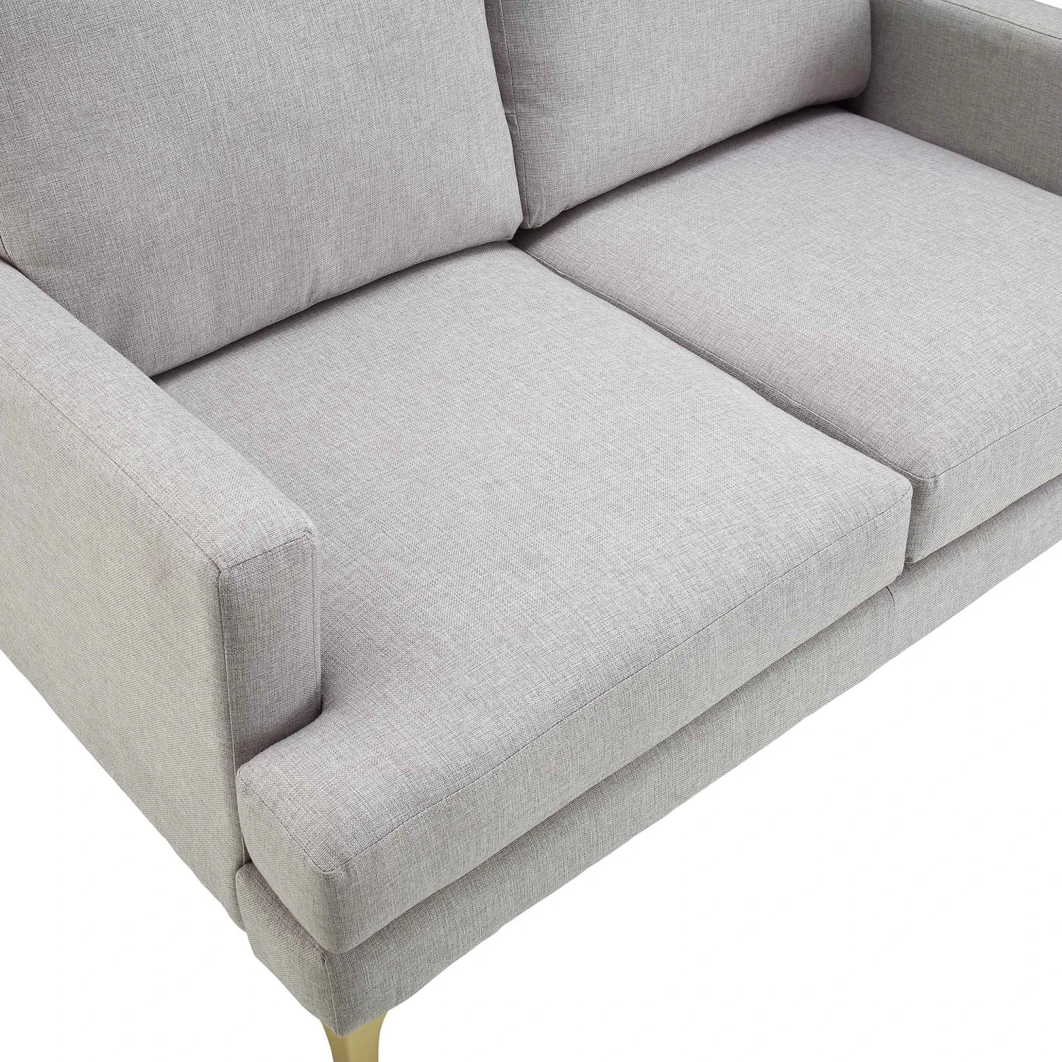 Haven Grey Fabric 2-Seater Sofa 14 Haven Grey Fabric 2-Seater Sofa - Image 12