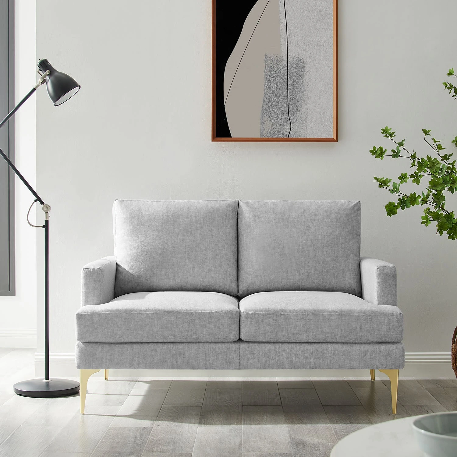 Haven Grey Fabric 2-Seater Sofa 5 Haven Grey Fabric 2-Seater Sofa - Image 3