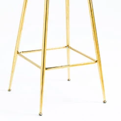 Kylie Set Of 2 Blue Velvet Bar Stools 23 Kylie Set Of 2 Blue Velvet Bar Stools -FINZ Furniture Shop MB222BLUEVEL P detail4