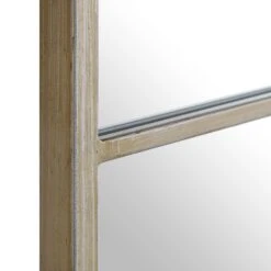 Herbert Industrial Metal Window Mirror 120 X 120 Cm, Antique Silver Effect 15 Herbert Industrial Metal Window Mirror 120 X 120 Cm, Antique Silver Effect -FINZ Furniture Shop MIRR 017 SILVER detail1