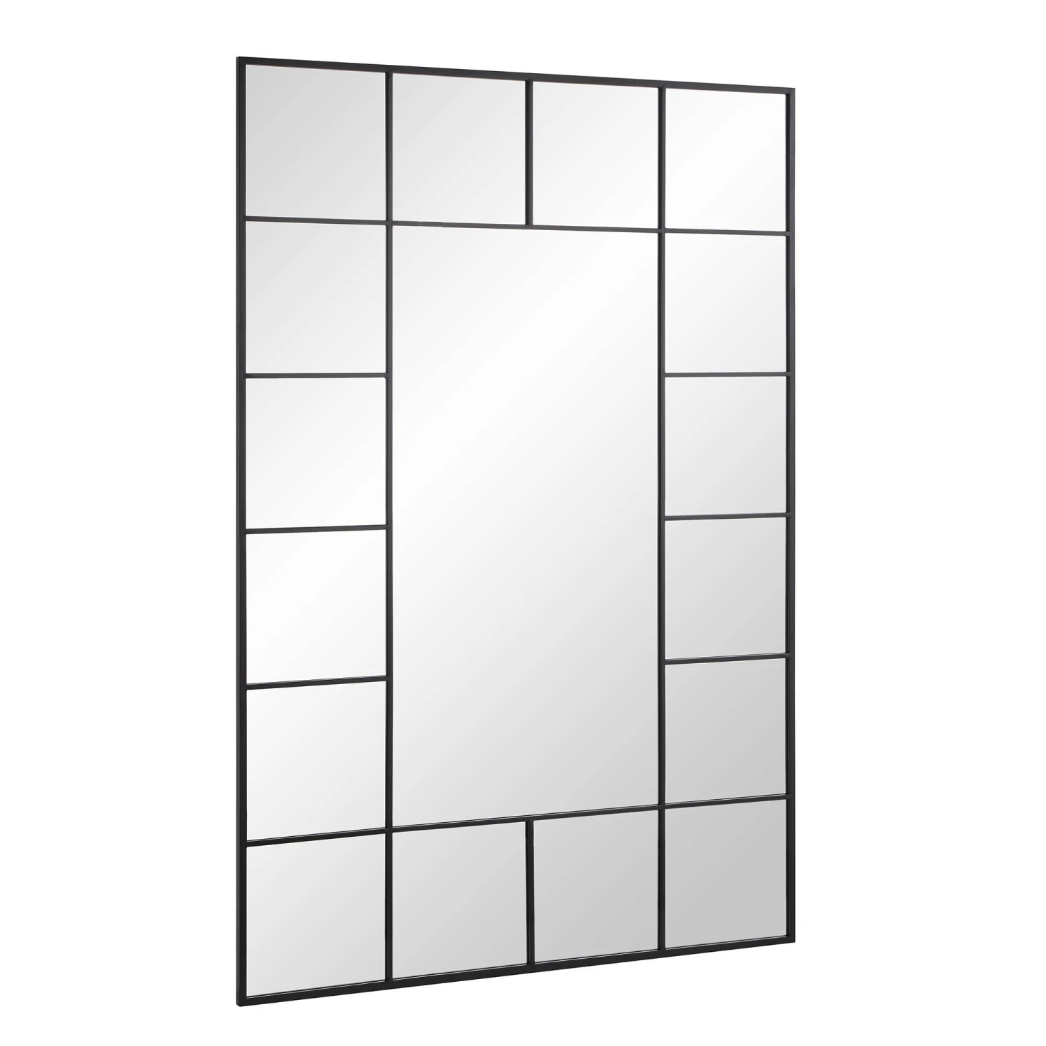 Herbert Full Length Metal Frame Window Mirror 180 X 120 Cm, Black 7 Herbert Full Length Metal Frame Window Mirror 180 X 120 Cm, Black - Image 5