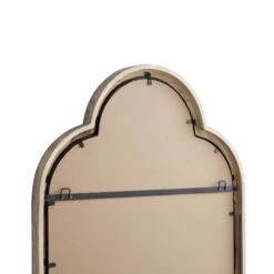 Southam Arched Full Length Wooden Frame Window Mirror 160 X 76 Cm -FINZ Furniture Shop MIRR 028 WOOD detail3