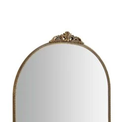 Mirabel Full Length Mirror 186 X 144 Cm, Antique Gold Effect 17 Mirabel Full Length Mirror 186 X 144 Cm, Antique Gold Effect -FINZ Furniture Shop MIRR 046 GOLD detail1