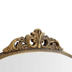 Mirabel Full Length Mirror 186 X 144 Cm, Antique Gold Effect 19 Mirabel Full Length Mirror 186 X 144 Cm, Antique Gold Effect -FINZ Furniture Shop MIRR 046 GOLD detail2