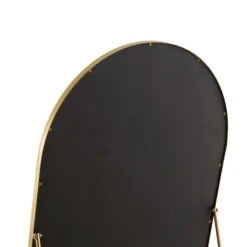 Dina Freestanding Arched Full Length Metal Frame Mirror 160 X 76 Cm, Gold Effect 20 Dina Freestanding Arched Full Length Metal Frame Mirror 160 X 76 Cm, Gold Effect -FINZ Furniture Shop MIRR 049 GOLD detail3
