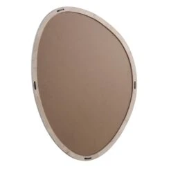 Edo Irregular Pebble Large Wooden Mirror 160 X 120 Cm, Washed White 17 Edo Irregular Pebble Large Wooden Mirror 160 X 120 Cm, Washed White -FINZ Furniture Shop MIRR 073 WHITE WB3