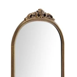 Mirabel Full Length Mirror 150 X 70 Cm, Antique Gold Effect 18 Mirabel Full Length Mirror 150 X 70 Cm, Antique Gold Effect -FINZ Furniture Shop MIRR 076 GOLD detail1
