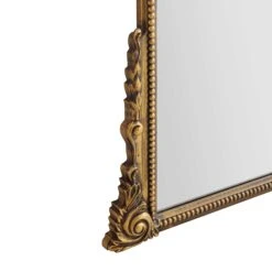 Mirabel Full Length Mirror 150 X 70 Cm, Antique Gold Effect 20 Mirabel Full Length Mirror 150 X 70 Cm, Antique Gold Effect -FINZ Furniture Shop MIRR 076 GOLD detail3