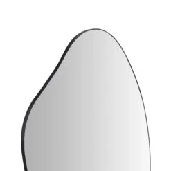 Pavia Irregular Shaped Extra Large Full Length Mirror 160 X 115 Cm, Black 15 Pavia Irregular Shaped Extra Large Full Length Mirror 160 X 115 Cm, Black -FINZ Furniture Shop MIRR 102 BLACK detail1