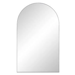 Eden Arched Full Length Metal Frame Mirror 180 X 110 Cm, Black 13 Eden Arched Full Length Metal Frame Mirror 180 X 110 Cm, Black -FINZ Furniture Shop MIRR 138 BLACK WB1