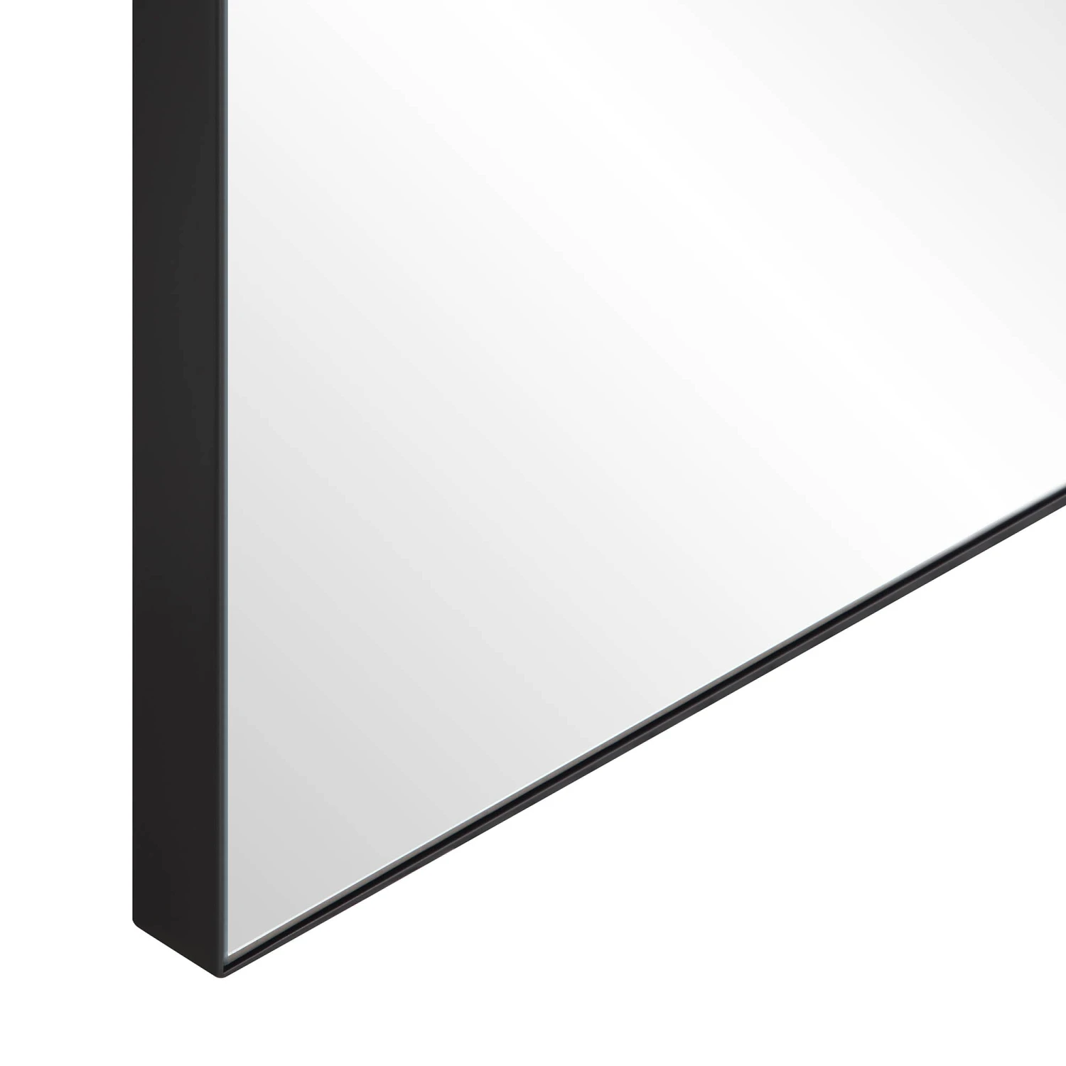 Eden Arched Full Length Metal Frame Mirror 180 X 110 Cm, Black 9 Eden Arched Full Length Metal Frame Mirror 180 X 110 Cm, Black - Image 7