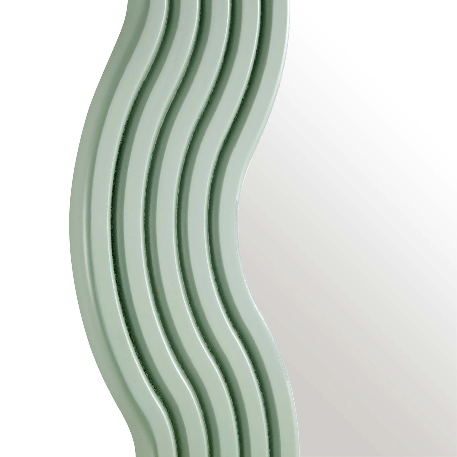 Venus Full Length Wave Mirror 180 X 100 Cm, Sage Green 10 Venus Full Length Wave Mirror 180 X 100 Cm, Sage Green - Image 8