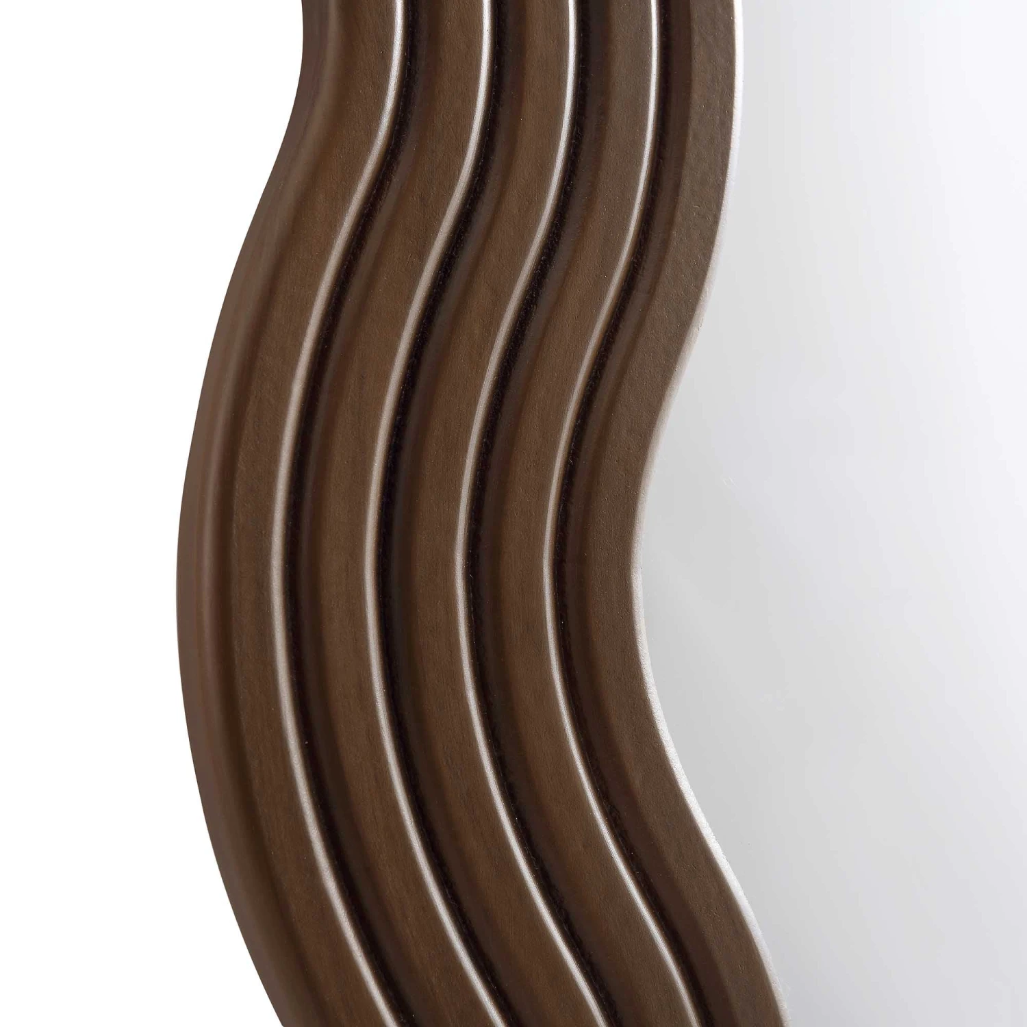 Venus Full Length Wave Mirror 180 X 100 Cm, Walnut 9 Venus Full Length Wave Mirror 180 X 100 Cm, Walnut - Image 7