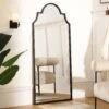 Essa Moroccan Style Full Length Mirror 160 X 70 Cm, Black 2 Essa Moroccan Style Full Length Mirror 160 X 70 Cm, Black -FINZ Furniture Shop MIRR 225 BLACK main