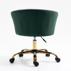 Kylie Houndstooth And Velvet Swivel Chair -FINZ Furniture Shop MO103HOUNDSTOOTH 5