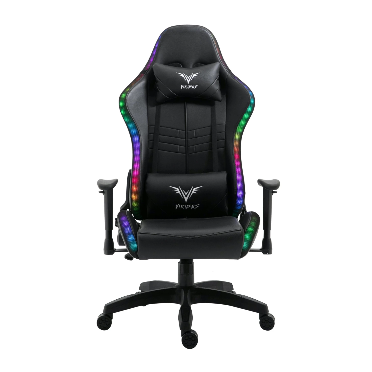 VIRIBUS X1 Office Gaming Chair With 12-Colour LED Light, Black 5 VIRIBUS X1 Office Gaming Chair With 12-Colour LED Light, Black - Image 3