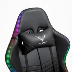 VIRIBUS X1 Office Gaming Chair With 12-Colour LED Light, Black 22 VIRIBUS X1 Office Gaming Chair With 12-Colour LED Light, Black -FINZ Furniture Shop MO92BLACKBLACK detail1