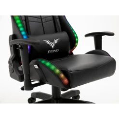 VIRIBUS X1 Office Gaming Chair With 12-Colour LED Light, Black 24 VIRIBUS X1 Office Gaming Chair With 12-Colour LED Light, Black -FINZ Furniture Shop MO92BLACKBLACK detail3 Square