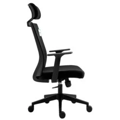 Joni High Back Mesh Office Chair With Headrest In Black 13 Joni High Back Mesh Office Chair With Headrest In Black -FINZ Furniture Shop MO96BLACK 2 06b6ea29 48ea 4d0e b23b 735151a85075