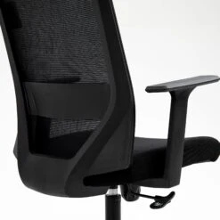 Joni High Back Mesh Office Chair With Headrest In Black 18 Joni High Back Mesh Office Chair With Headrest In Black -FINZ Furniture Shop MO96BLACK detail4 ec707f85 21aa 4620 bc96 150ba275ee41