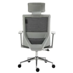 Joni High Back Mesh Office Chair With Headrest In Grey 15 Joni High Back Mesh Office Chair With Headrest In Grey -FINZ Furniture Shop MO96GREY 3 fcf0b69c a514 4b56 b276 a96636d8df5d