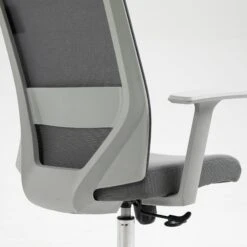 Joni High Back Mesh Office Chair With Headrest In Grey 20 Joni High Back Mesh Office Chair With Headrest In Grey -FINZ Furniture Shop MO96GREY detail4 67246a5a 5c27 43fe a1c5 7bda2febb910