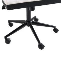 Lucia Natural Cane Swivel Desk Chair 25 Lucia Natural Cane Swivel Desk Chair -FINZ Furniture Shop OCH 035 BLACK BEIGEFAB detail4