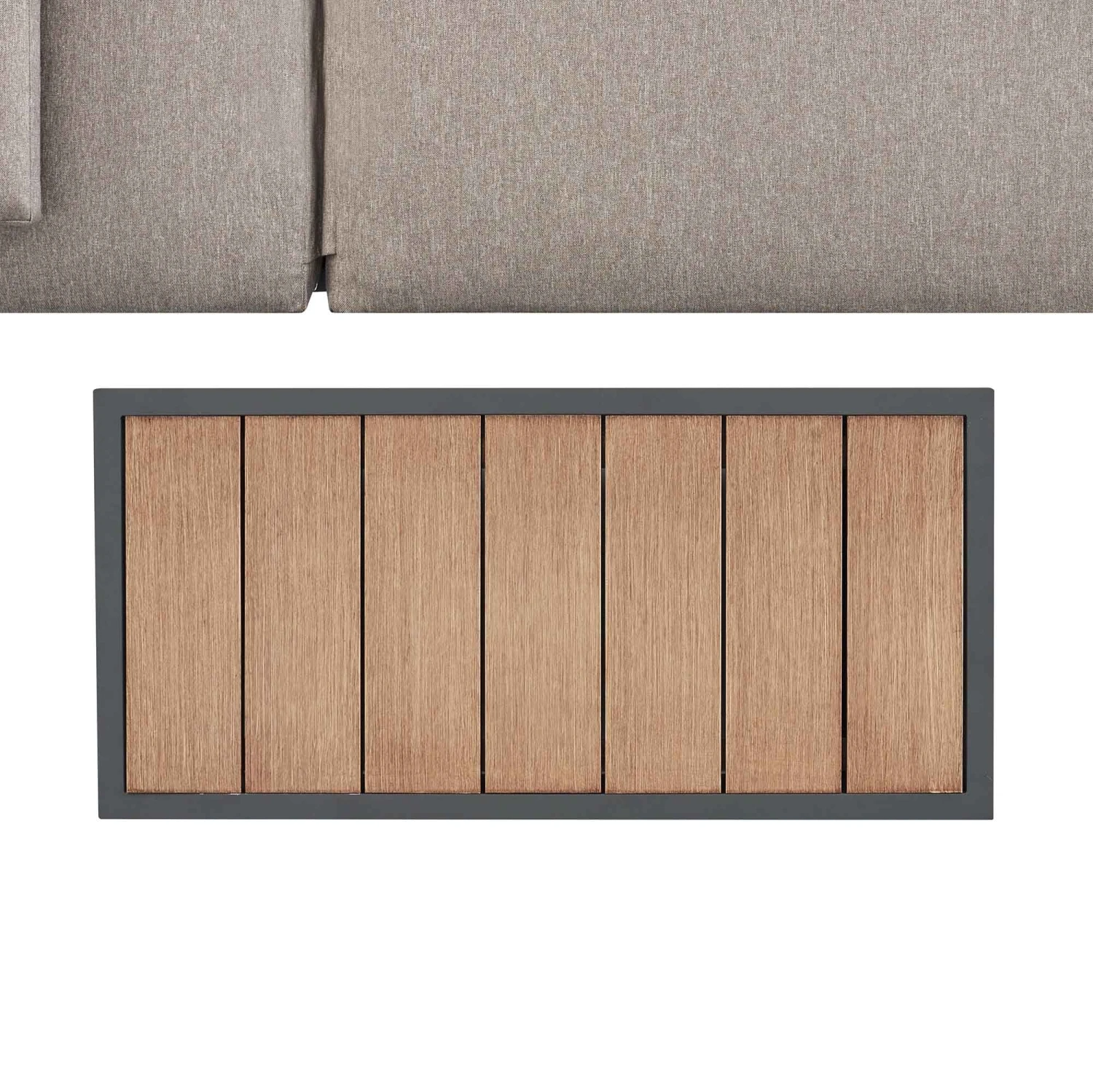 Jardin Aluminium Outdoor Side Table, Granite 5 Jardin Aluminium Outdoor Side Table, Granite - Image 3