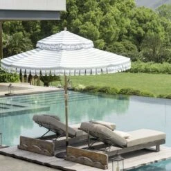 Montrose Aluminium Outdoor Sun Lounger Set, Brushed Silver Oak -FINZ Furniture Shop OD ALU2 WGREY SUNLG SET scene2