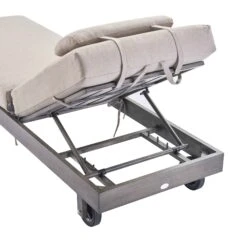 Montrose Aluminium Outdoor Sun Lounger Set, Brushed Silver Oak -FINZ Furniture Shop OD ALU2 WGREY SUNLG detail2 05830ca8 3b41 4f20 8b3a 6d670d6cd2ee