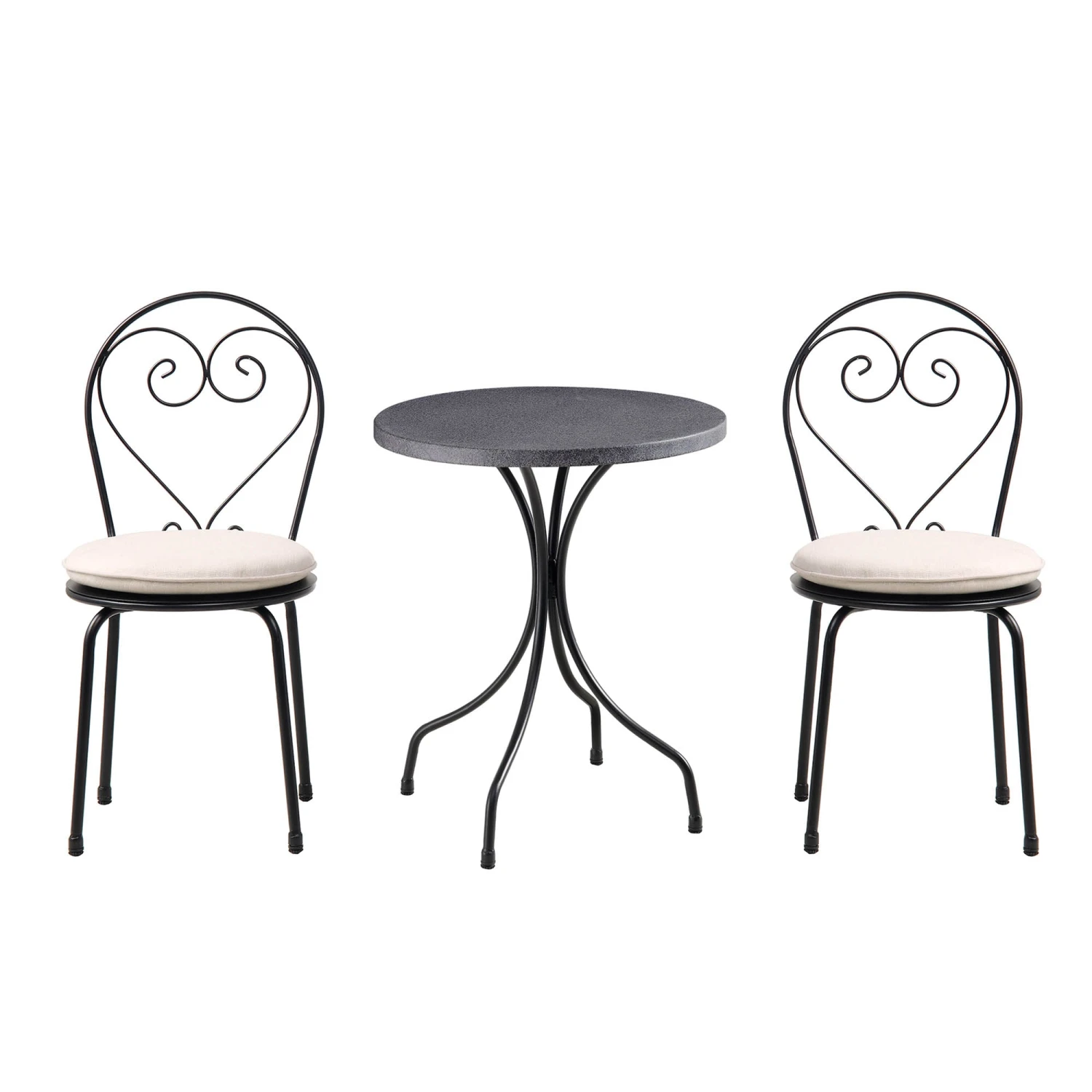 Haymes Metal Indoor And Outdoor Bistro Set 5 Haymes Metal Indoor And Outdoor Bistro Set - Image 3