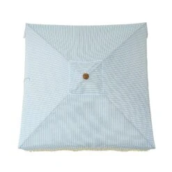 Gabriel Sage Green And White Striped Fringed Cabana 23 Gabriel Sage Green And White Striped Fringed Cabana -FINZ Furniture Shop OD CABA 03 SAGESTRP WB3