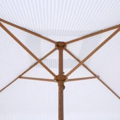 Gabriel Sage Green And White Striped Fringed Cabana 22 Gabriel Sage Green And White Striped Fringed Cabana -FINZ Furniture Shop OD CABA 03 SAGESTRP detail3