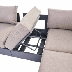 Jardin Aluminium Large Corner Casual Dining Set With Rising Firepit Table, Granite 30 Jardin Aluminium Large Corner Casual Dining Set With Rising Firepit Table, Granite -FINZ Furniture Shop OD DINE 906 GRANITE SET detail1 ee483648 dc68 4b73 8230 9f87d5e84acd