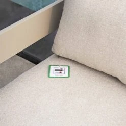 Jardin Aluminium Large Corner Casual Dining Set With Rising Firepit Table, Pumice 26 Jardin Aluminium Large Corner Casual Dining Set With Rising Firepit Table, Pumice -FINZ Furniture Shop OD DINE 906 PUMICE SET scene5