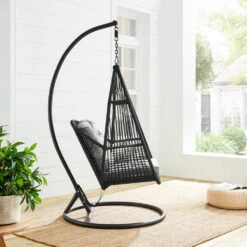 Lydia Geometric Rattan & Rope Mix Indoor Outdoor Hanging Chair 16 Lydia Geometric Rattan & Rope Mix Indoor Outdoor Hanging Chair -FINZ Furniture Shop OD HC 014 2 fa39dd10 572a 4da6 8de0 fc60c0661d9d