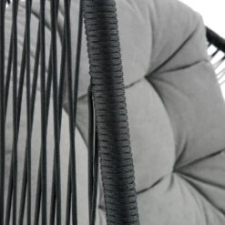 Lydia Geometric Rattan & Rope Mix Indoor Outdoor Hanging Chair 20 Lydia Geometric Rattan & Rope Mix Indoor Outdoor Hanging Chair -FINZ Furniture Shop OD HC 014 5