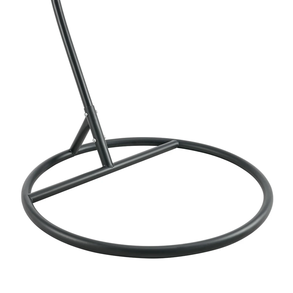 Lydia Geometric Rattan & Rope Mix Indoor Outdoor Hanging Chair 13 Lydia Geometric Rattan & Rope Mix Indoor Outdoor Hanging Chair - Image 11