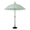 Hacienda 2.4M Sage Green Beaded Carousel Garden Parasol With Fringe Tassels And Aluminium Tilt 2 Hacienda 2.4M Sage Green Beaded Carousel Garden Parasol With Fringe Tassels And Aluminium Tilt -FINZ Furniture Shop OD PRSL 16 SAGE WB1