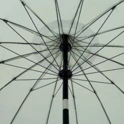 Hacienda 2.4M Sage Green Beaded Carousel Garden Parasol With Fringe Tassels And Aluminium Tilt 19 Hacienda 2.4M Sage Green Beaded Carousel Garden Parasol With Fringe Tassels And Aluminium Tilt -FINZ Furniture Shop OD PRSL 16 SAGE detail3