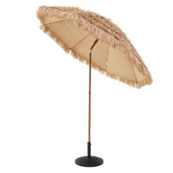 2.2M Thatch Patio Tiki Straw Parasol With Aluminium Tilt 18 2.2M Thatch Patio Tiki Straw Parasol With Aluminium Tilt -FINZ Furniture Shop OD PRSL 30 2