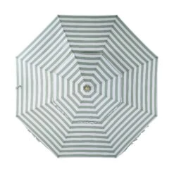 Fabienne Sage Green And White Striped 3M Double Top Crank And Tilt Parasol 21 Fabienne Sage Green And White Striped 3M Double Top Crank And Tilt Parasol -FINZ Furniture Shop OD PRSL 42 GREENSTRIPE WB5
