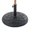 19KG Solid Parasol Base, Black 1 19KG Solid Parasol Base, Black -FINZ Furniture Shop OD PRSLBS 2104 WB1