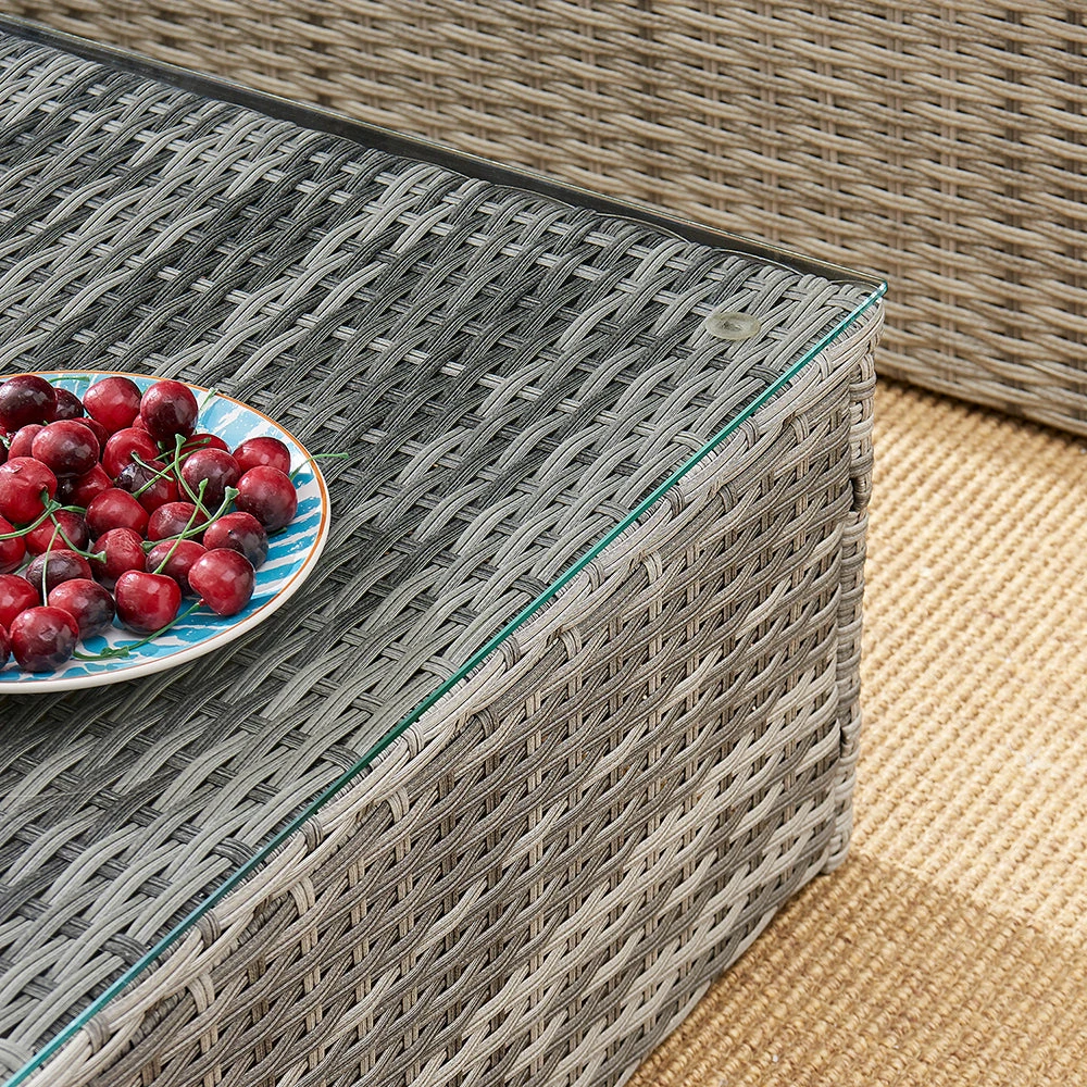 Troy Corner Rattan Garden Sofa Set With Table 12 Troy Corner Rattan Garden Sofa Set With Table - Image 10