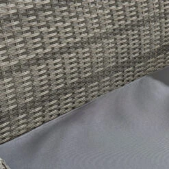 Troy Corner Rattan Garden Sofa Set With Table 23 Troy Corner Rattan Garden Sofa Set With Table -FINZ Furniture Shop OD SF 005 GREY detail4