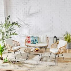 St Loy Natural 4 Seater Rattan Sofa Set 18 St Loy Natural 4 Seater Rattan Sofa Set -FINZ Furniture Shop OD SF 008 02 square