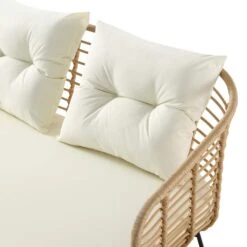 St Loy Natural Rattan Corner Sofa Set With Table -FINZ Furniture Shop OD SF 016 detail3