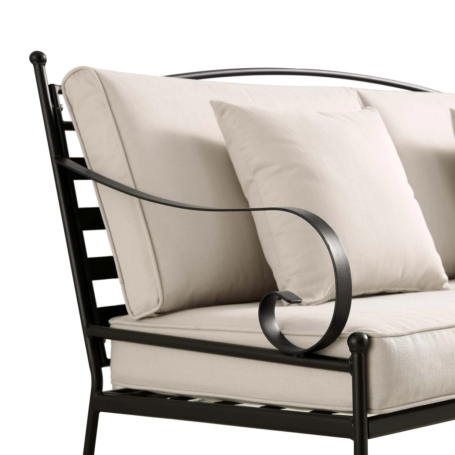 Haymes Indoor And Outdoor Metal Sofa Set With Coffee Table 10 Haymes Indoor And Outdoor Metal Sofa Set With Coffee Table - Image 8