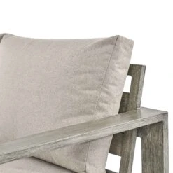 Montrose Aluminium Outdoor Sofa Set With Chaise, Brushed Silver Oak -FINZ Furniture Shop OD SF 2016 WGREY SET detail1